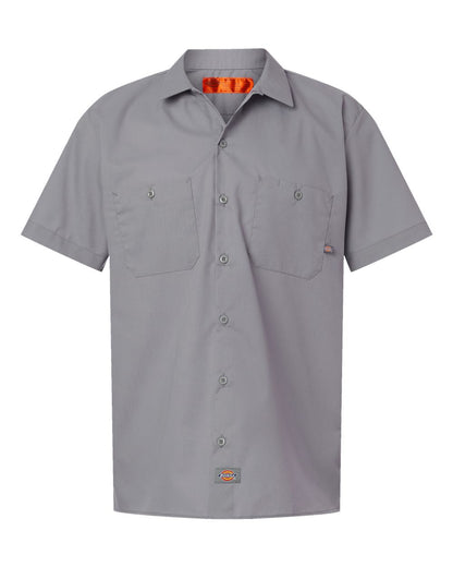 Custom Embroidered Dickies Work Shirt | Industrial Short Sleeve Uniform with Your Logo
