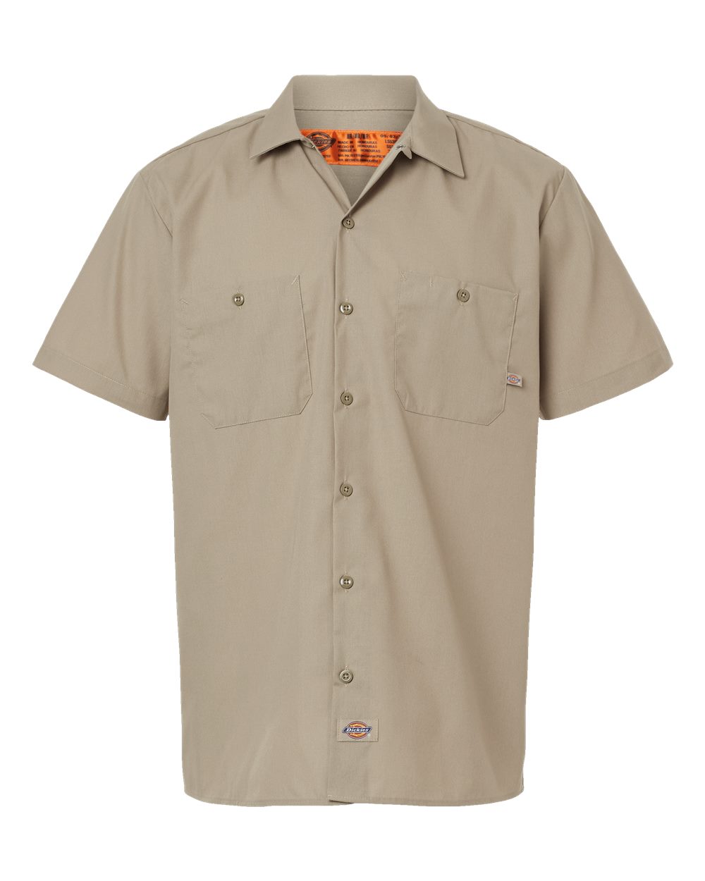 Custom Embroidered Dickies Work Shirt | Industrial Short Sleeve Uniform with Your Logo